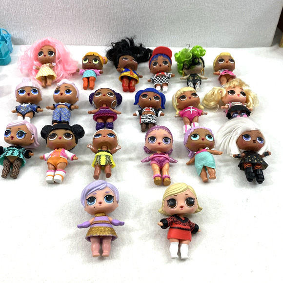Lot of 20 LOL Surprise OMG 3” Dolls MGA Collectible Mix Plus Clothes Accessories - Picture 1 of 7
